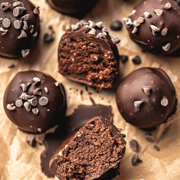 Irresistibly Fudgy & Fit: Your Ultimate Guide To High Protein Brownies 8 Plate of high protein brownies with a fudgy interior, topped with cacao nibs