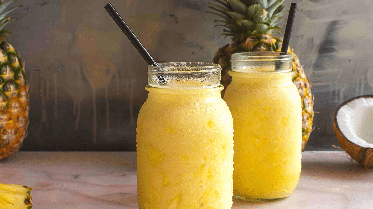 Easy Coconut Pineapple Smoothie With Coconut Milk: Irresistibly Delicious