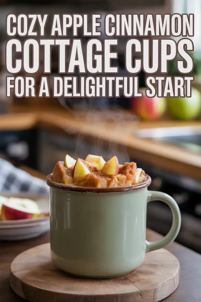 Apple cinnamon cottage cups