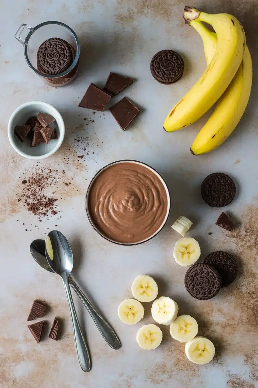 Deliciously Thick Chocolate Banana Protein Smoothie Bowl