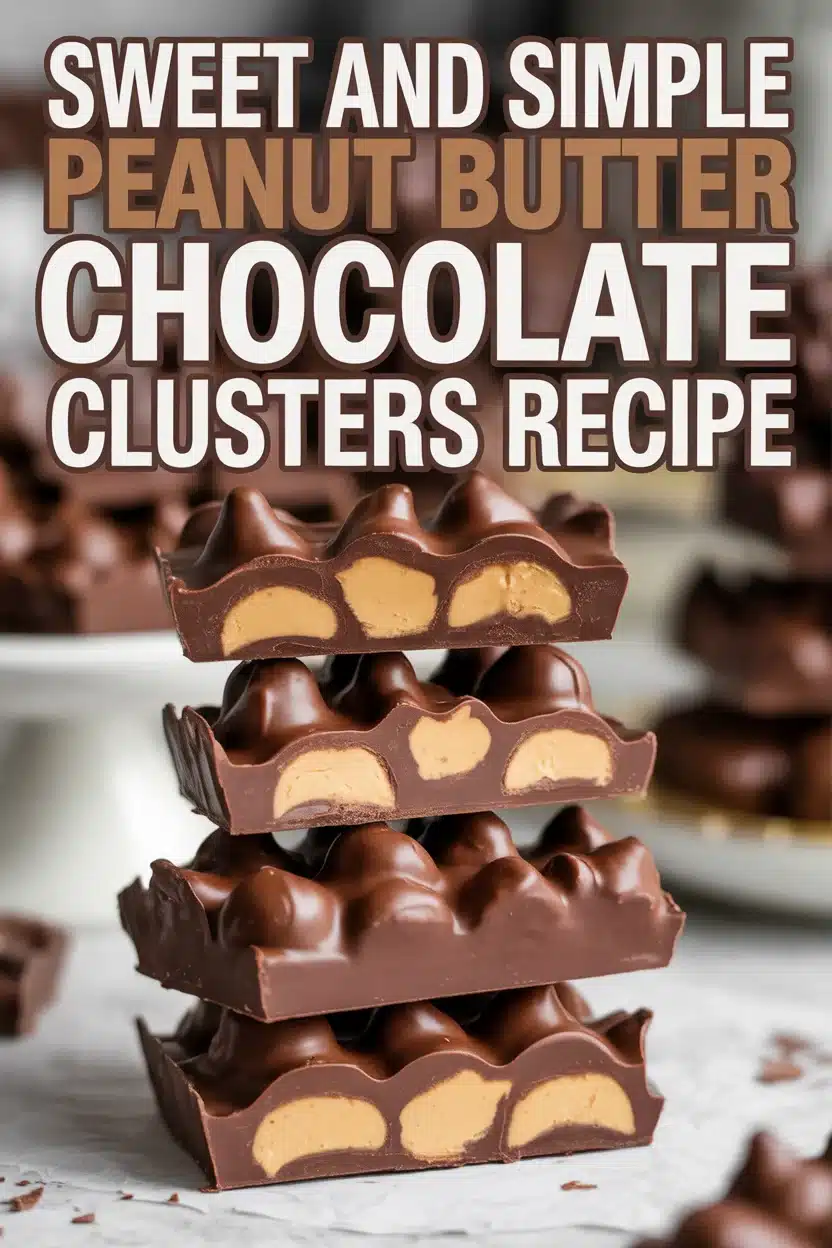 Sweet and Simple Peanut Butter Chocolate Clusters Recipe