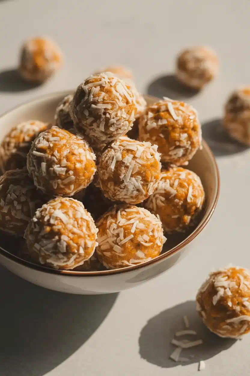 Deliciously Healthy Carrot Cake Energy Balls for a Quick Snack 7 Deliciously Healthy Carrot Cake Energy Balls for a Quick Snack