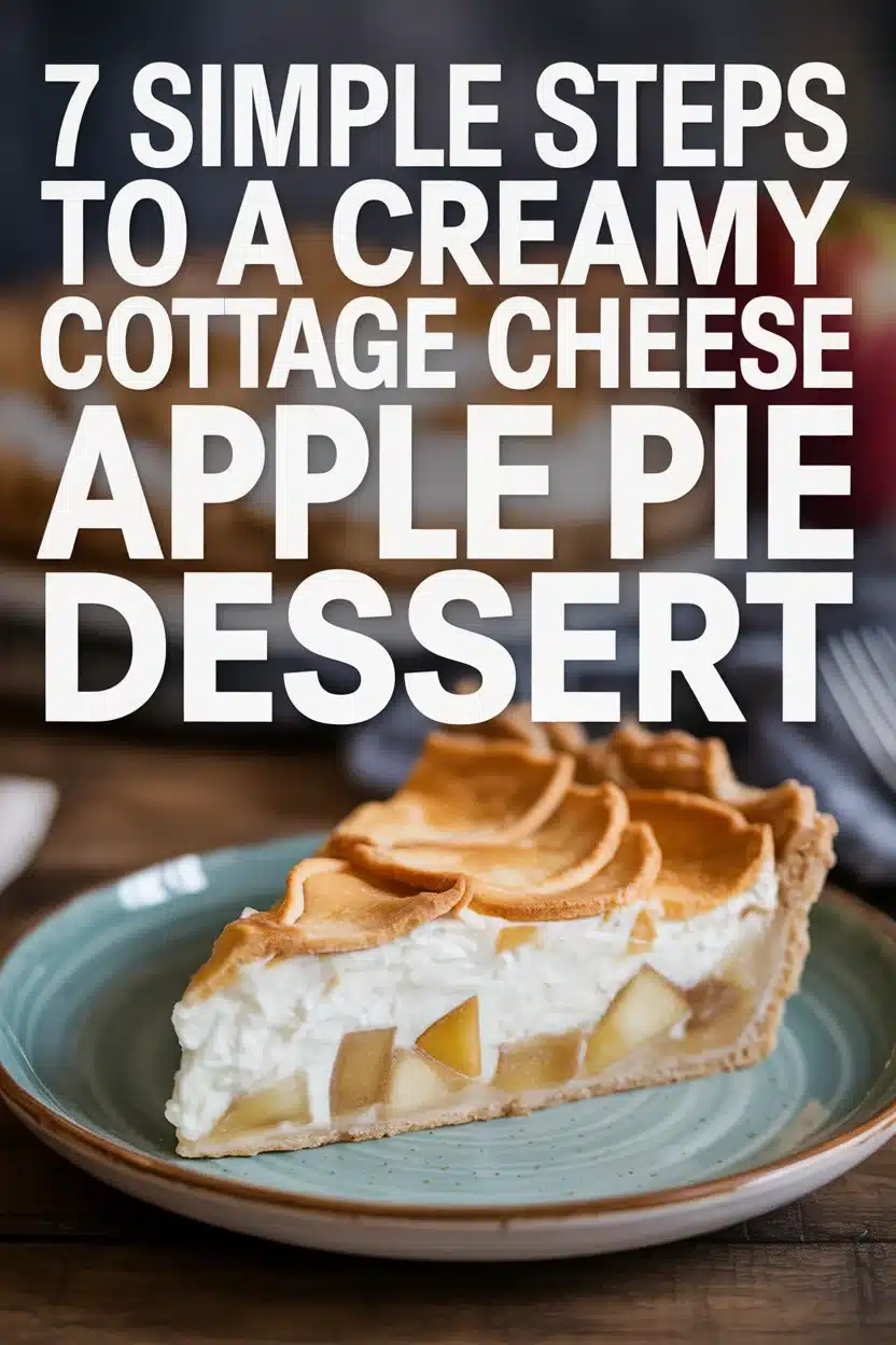 7 Simple Steps to a Creamy Cottage Cheese Apple Pie Dessert 8 7 Simple Steps to a Creamy Cottage Cheese Apple Pie Dessert