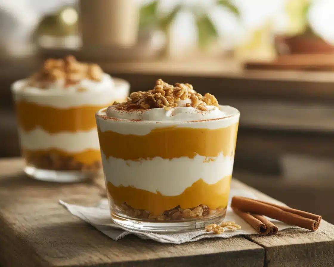Deliciously Easy Healthy Pumpkin Pie Parfait Recipe