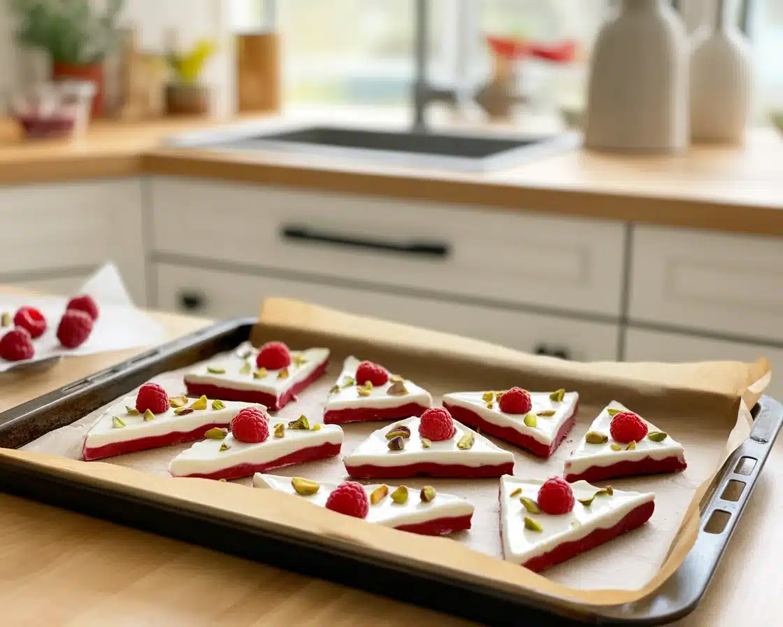 Deliciously Healthy Raspberry Yogurt Bark for Guilt-Free Snacking