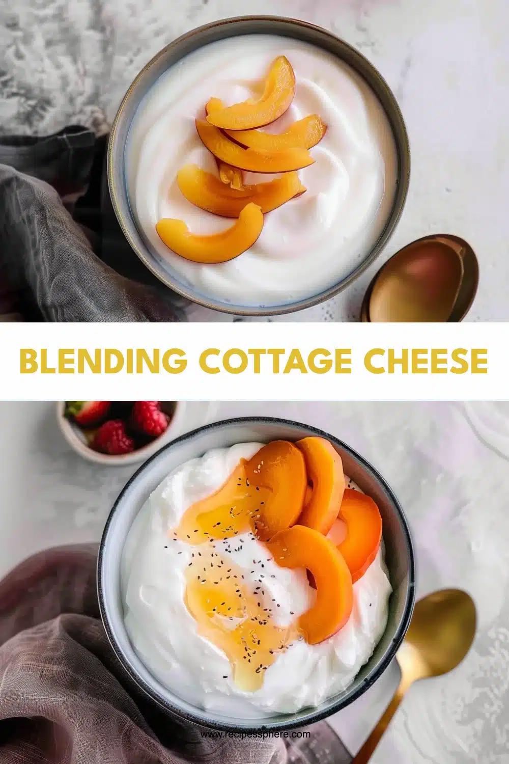 Blending Cottage Cheese