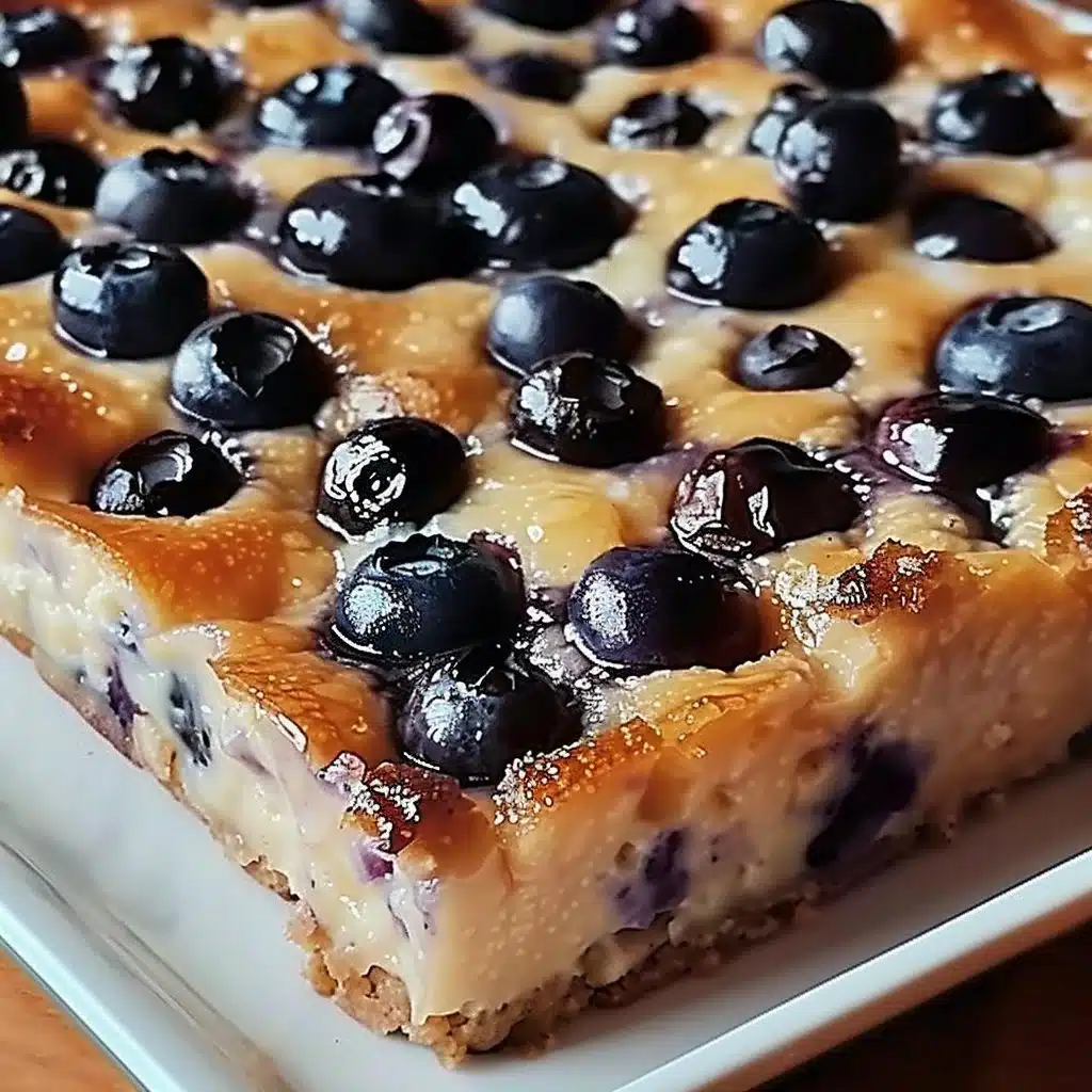 Blueberry Cottage Cheese Breakfast Bake 8 Blueberry Cottage Cheese Breakfast Bake