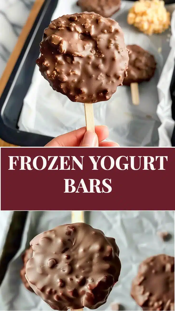 Frozen Yogurt Bars 6 Frozen Yogurt Bars