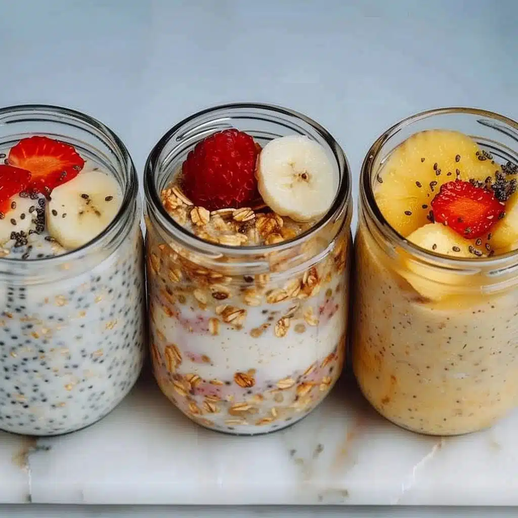 High-Protein Overnight Oats 8 High-Protein Overnight Oats