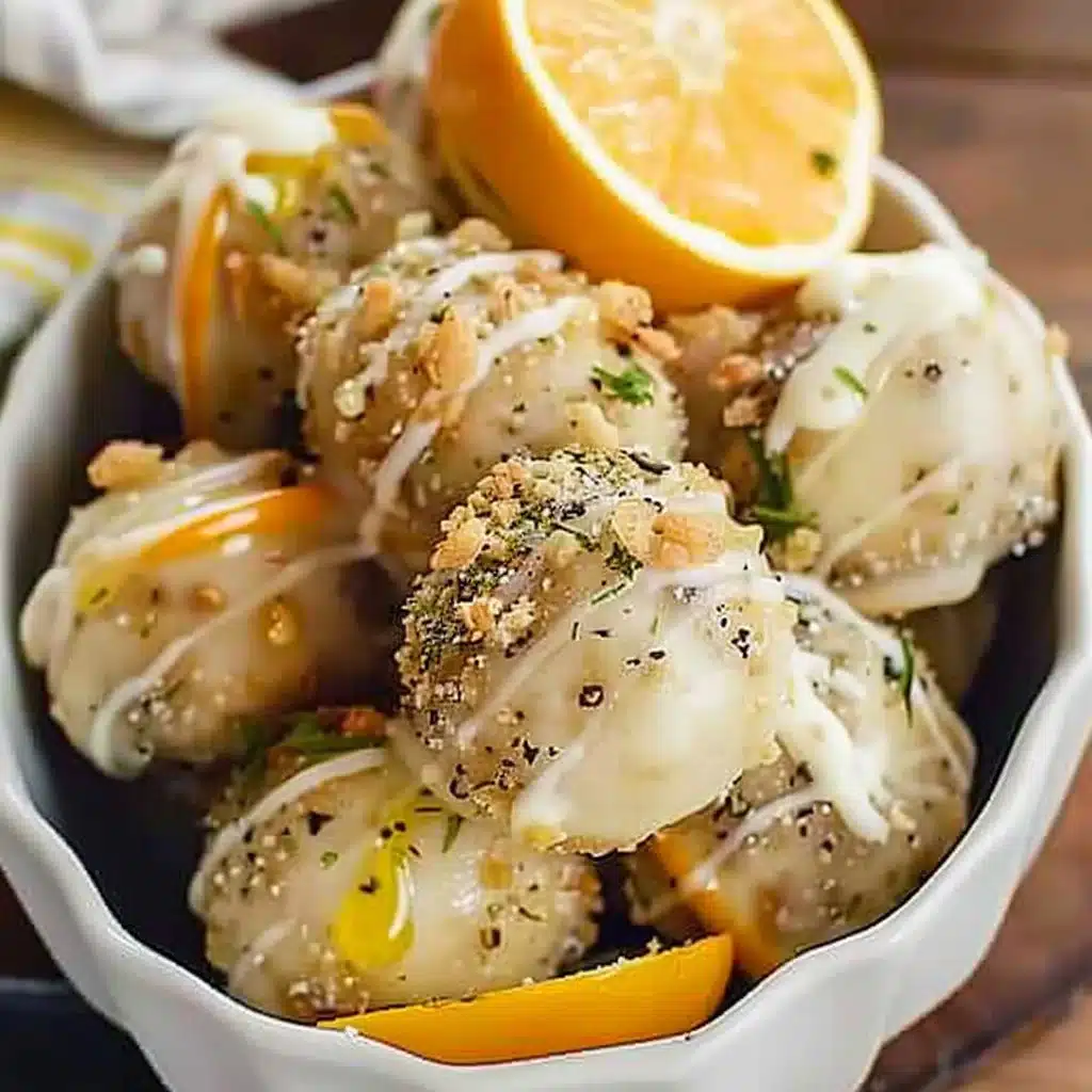 Lemon Protein Balls 7 Lemon Protein Balls