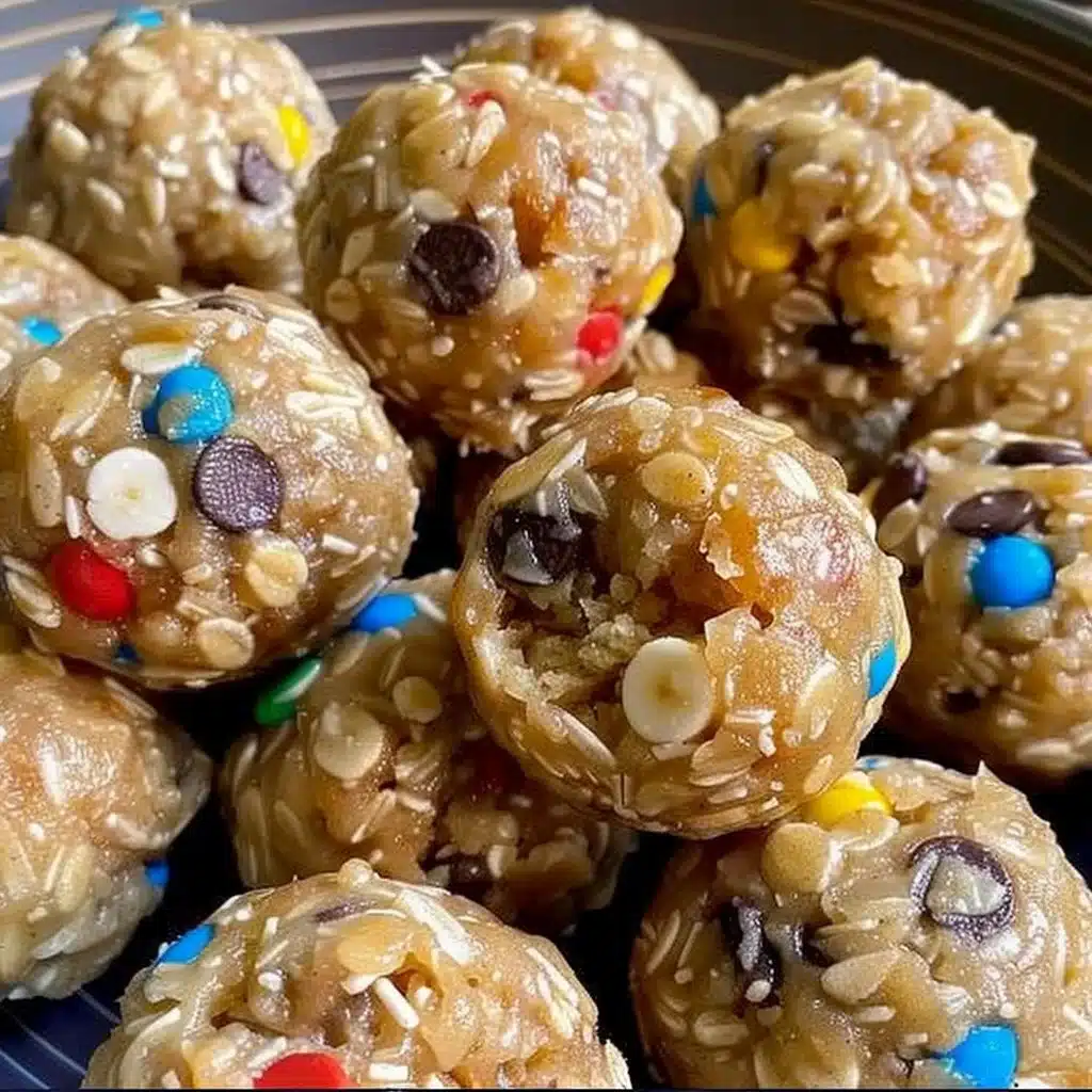 Monster Cookie Energy Balls 7 Monster Cookie Energy Balls